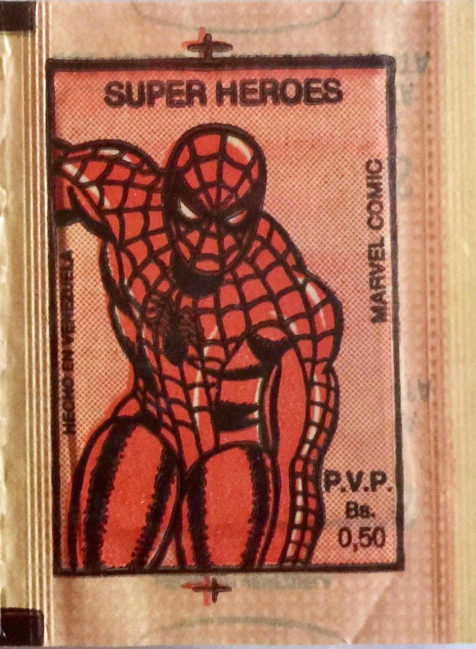 Rare 1980 Marvel Super Heroes Spider-man Vs Rhino Sticker - Etsy