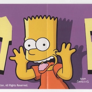 8&quot; The Simpsons BART Bad Boy Sticker Decal Official