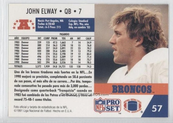 rare john elway cards John Elway 1990 Topps Tiffany Psa 10 Gem Mint Card #37 Denver Broncos Hof  Rare!