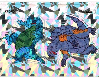 1994 Superhuman Samurai Syber-Squad Vending Sticker