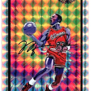 RARE 1980s MICHAEL JORDAN Jewel Prism Vending Sticker - Etsy