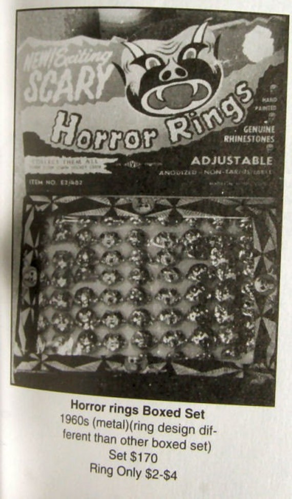 1960s RARE Vintage Horror PROTOTYPE ZOMBIE Ring B… - image 5