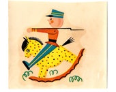1940s HOBBY HORSE Soldier Duro Decal in Excellent Condition