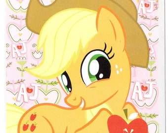 APPLE JACK My Little Pony Sticker from Vending Company