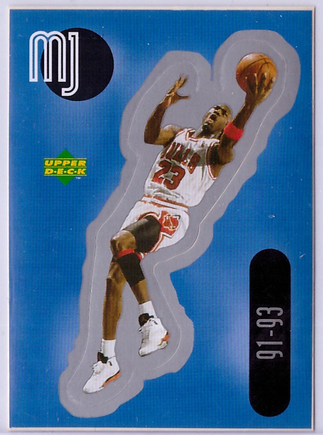 1998 MICHAEL JORDAN Upper Deck Basketball INSERT Sticker 11