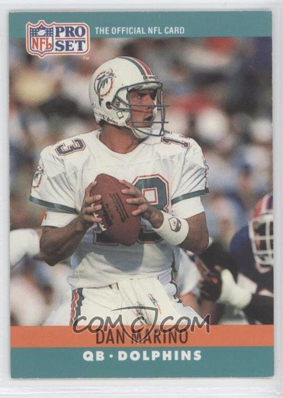 1990 Pro Set Rare Official NFL Dan MARINO Card 1990 Pro Set Rare Official NFL Dan MARINO Card