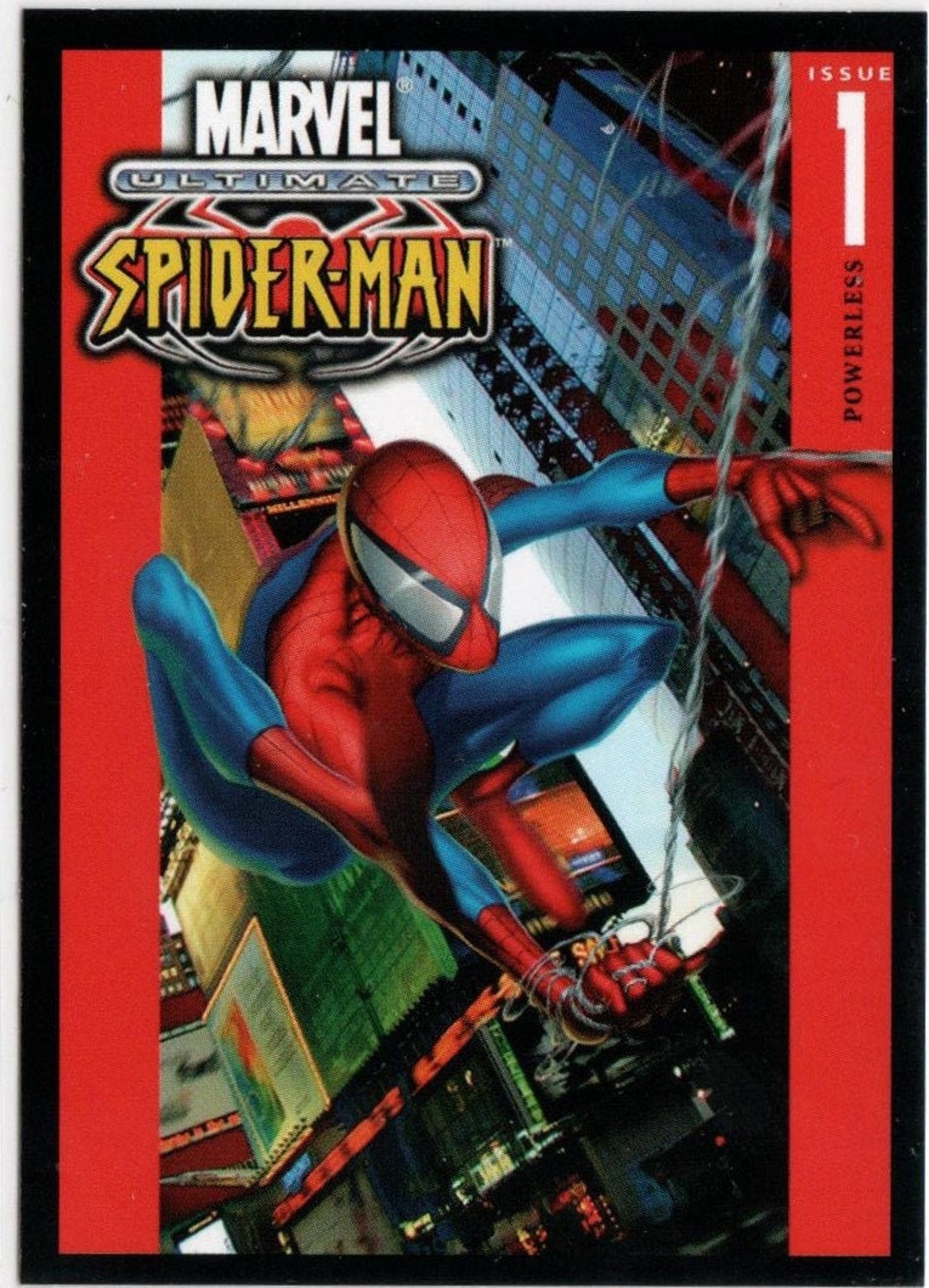 Limited Edition Marvel Super Heroes ITALY Only Card Ultimate