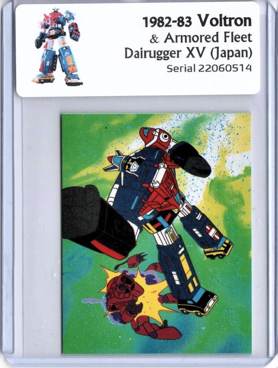 Very Rare 1982-83 Voltron & Armored Fleet Dairugger XV 25654