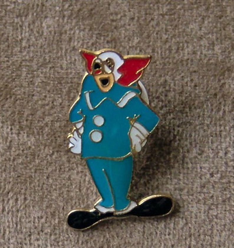 1978 BOZO The CLOWN Pin Grab Some Fun SP1 image 1