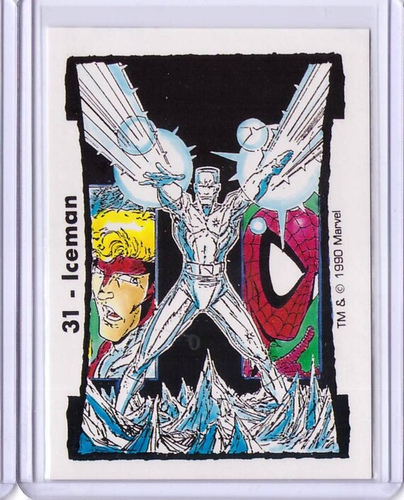1990 Marvel Todd Mcfarlane 31 Iceman - Etsy