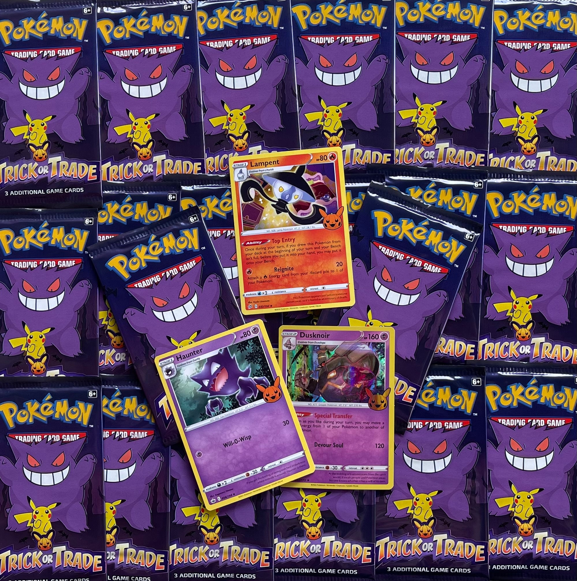 haunter halloween pokemon card Jumbo Promo Card Pikachu ex 2025 Mega Stamp Rally – Trendygiftshop main image 1