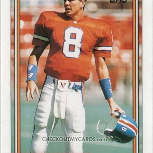 RARE Rookie 1992 Topps High Series TOMMY MADDOX Football Card Limited Production