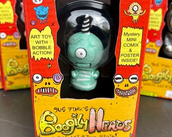 KITIX Gus Finks Series 2 Boogily Head Monster Figures - Etsy