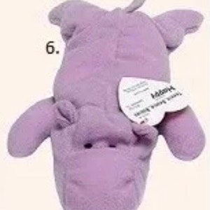 1998 HAPPY the Hippo McDonalds Ty Teanie Beanie Baby