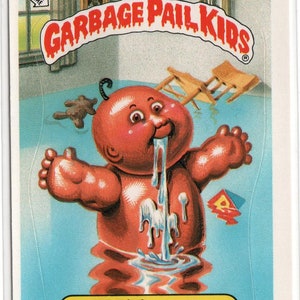 1986 Topps Garbage Pail Kids Card KIT SPIT - Etsy