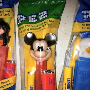 1990 Mickey Mouse PEZ Dispenser Toy from Hungary 4.9 UNOPENED