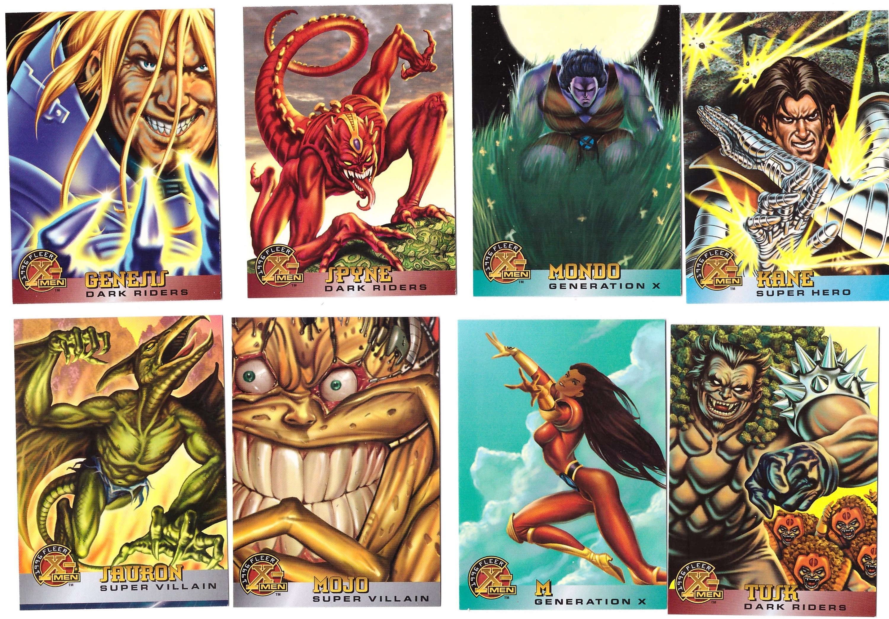 20 - 1996 Marvel Fleer X-men Cards - Etsy