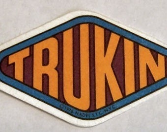 1976 Vintage Thermal Patch TRUCKIN