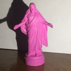 Original Classic SAVES Pocket Jesus with Inspirational Word