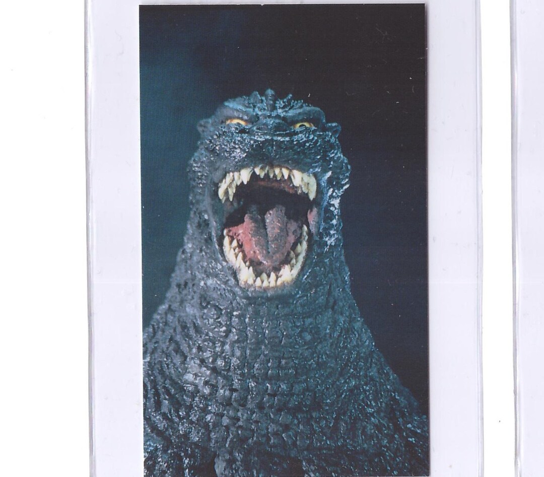 1994 Godzilla Japanese Toho Card 84 Godzilla - Etsy