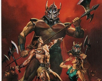 1992 Boris Vallejo Series 2 Art Card 33 Onslaught - Etsy