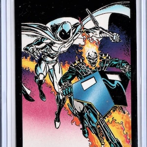 1992 MOON KNIGHT Marvel Ghost Rider Card - Etsy