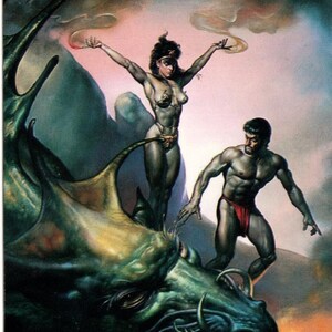 1992 Boris Vallejo Series 2 Art Card 49 Medea
