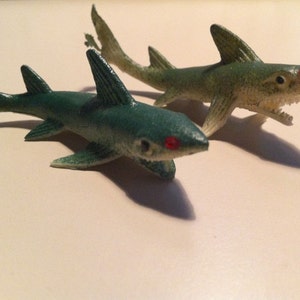 1960s GIGANTOR Gum Machine SHARK Toy from Sea Life Collection image 3