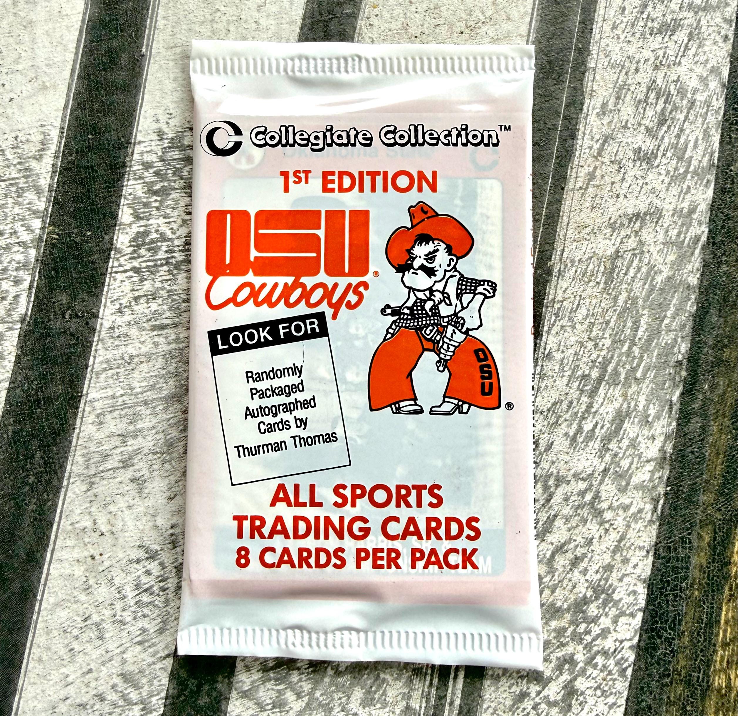 1 - 1991 Collegiate Collection Oklahoma State Cowboys 1st Edition