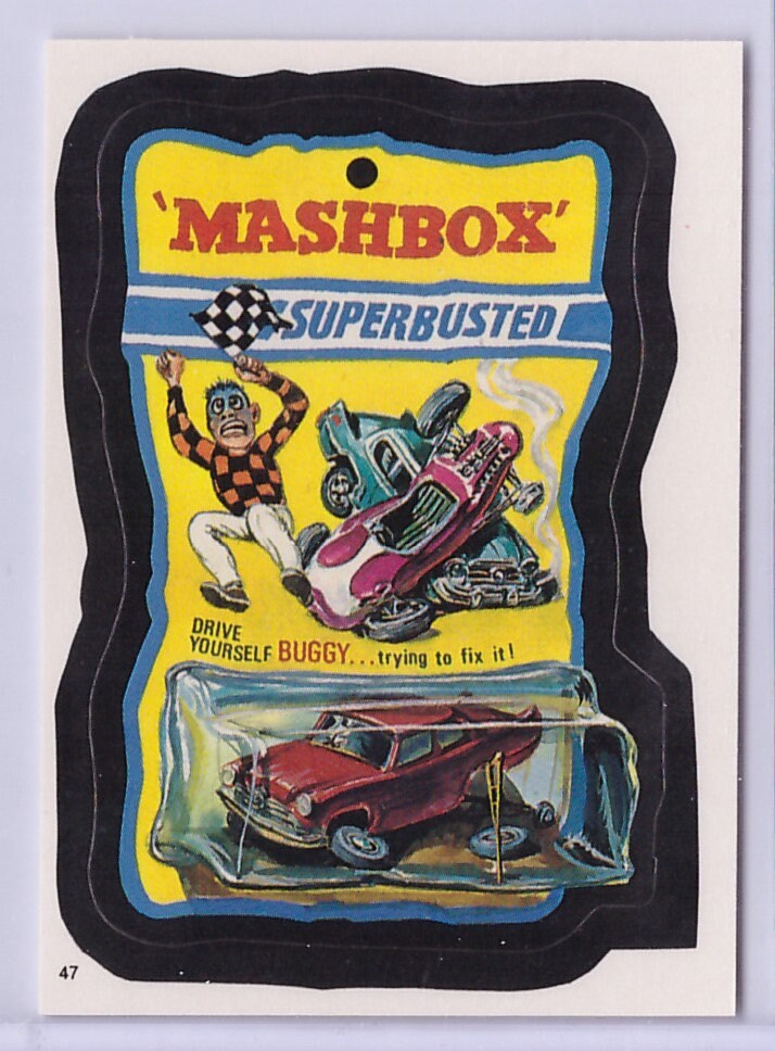 1986 Topps Wacky Packages Mashbox Sticker - Etsy
