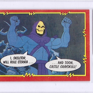 1984 Masters of the Universe 25 Skeletor Graded 7.0 NM