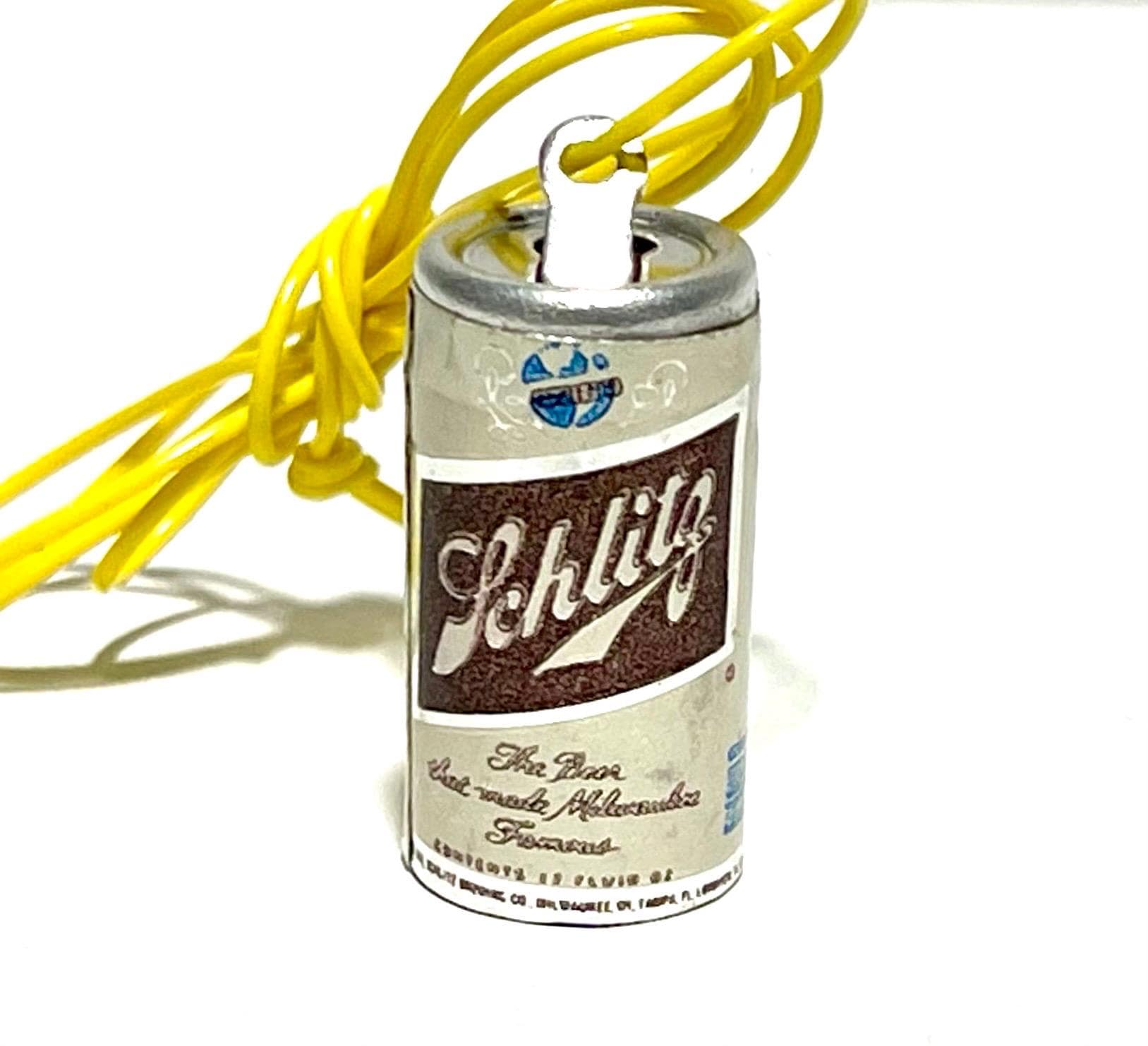 1970s Novelty SCHLITZ BEER Can Necklace - Etsy