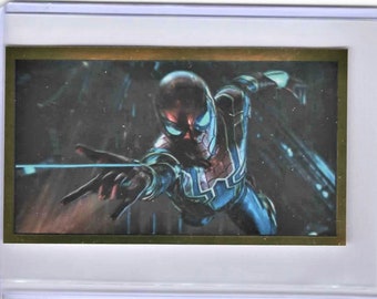 GOLD Foil INSERT Spider-Man Brazil  Avengers Endgame Sticker