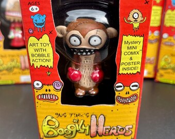 KITIX Gus Finks Series 2 Boogily Head Monster Figures - Etsy KITIX Gus Finks Series 2 Boogily Head Monster Figures - Etsy