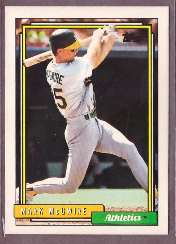 rare mark mcgwire baseball cards The Mark McGwire Debate: which one is his rookie card? #markmcgwire # baseballcards #debate #rookiecard #cardcollector