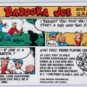 1976 Bazooka Joe Comic Card 76-13