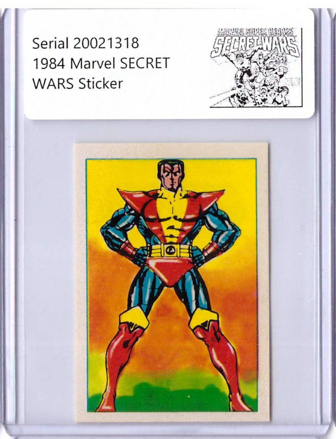 1984 Marvel Secret Wars Super Heroes COLOSSUS Perfect - Etsy