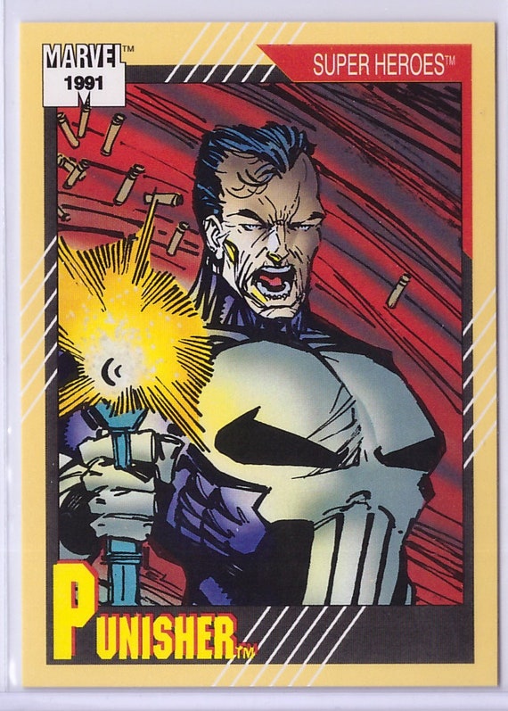 1991 PUNISHER Marvel Universe Series 2 Card - Etsy