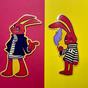 Juan Carlos Bodoque Vinyl Glossy Sticker