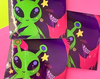 Sticker Le duo extraterrestre
