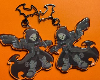 Reaper Epoxy Keychain