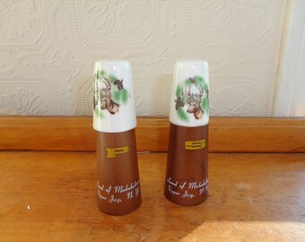 Skinny Elk Salt and Pepper shakers