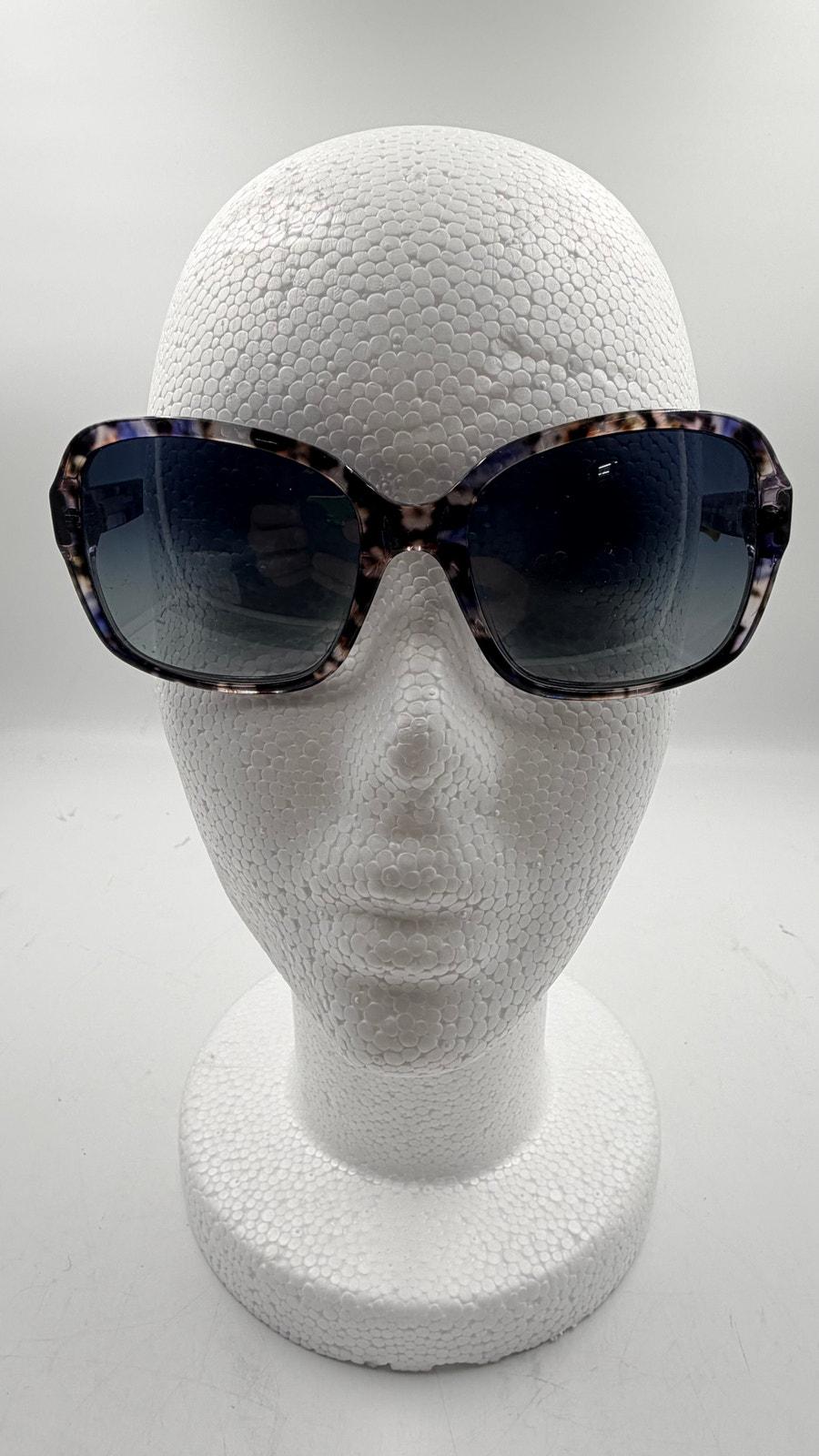 Bebe BB7195 Plum Floral Sunglasses 54-17-135 Tortoise Gray Lens Women‎ Bebe BB7195 Sunglasses | FramesDirect.com main image 4