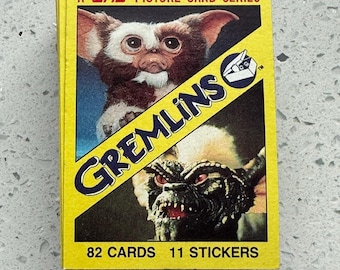 1984 Topps Gremlins Complete Card Set 1-82 No Stickers