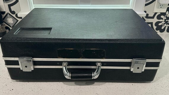 Vintage Platt Hard shell And Thermoplastic Briefcase Luggage View 3