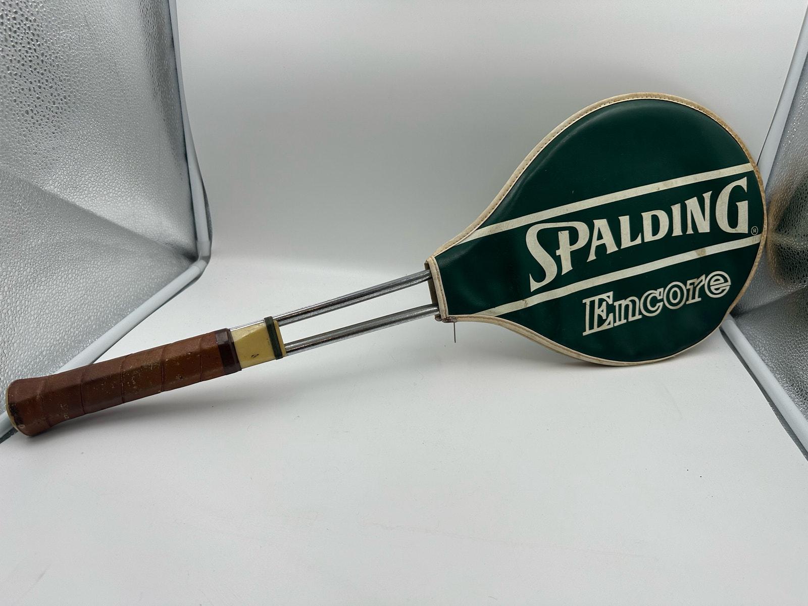 Raquette de tennis vintage en bois | Selency