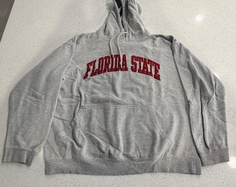 Vintage Red Oak FSU Hoodie Sweatshirt Heren XL Florida State Seminoles NCAA