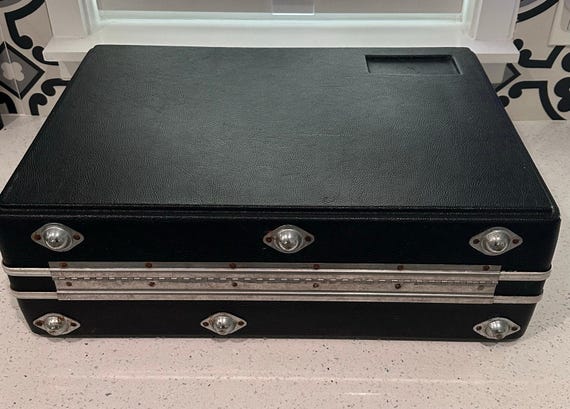 Vintage Platt Hard shell And Thermoplastic Briefcase Luggage View 5