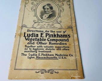 Antique Lydia E Pinkham’s Medicine