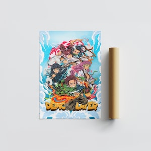 Anime Poster Gift Anime Wall Art for Kids Room Decor Gift for Him Gift for Her Poster Gift